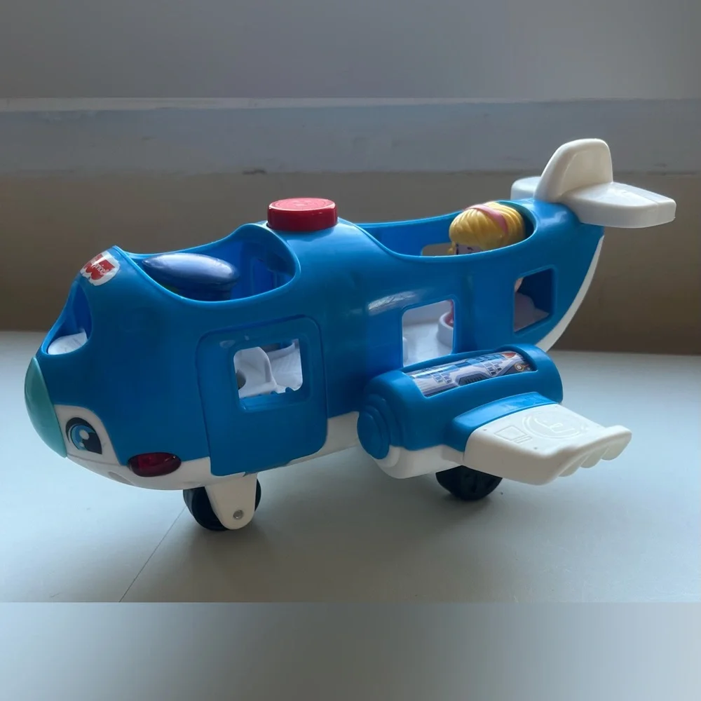 Fisher-Price Little People Musical Toddler Toy Travel Together Airplane